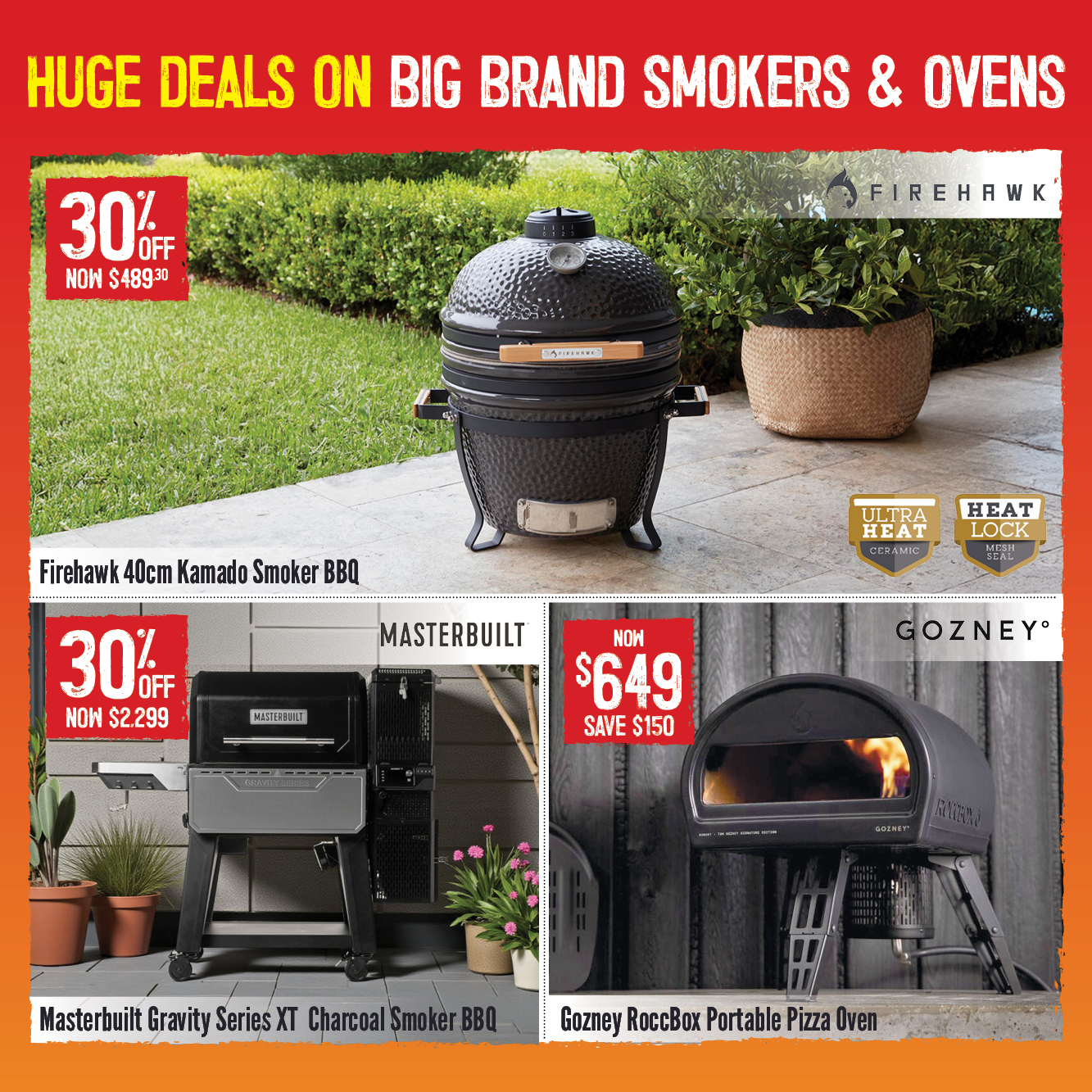 Huge Deals on Big Brand Smokers & Ovens | Shop Now